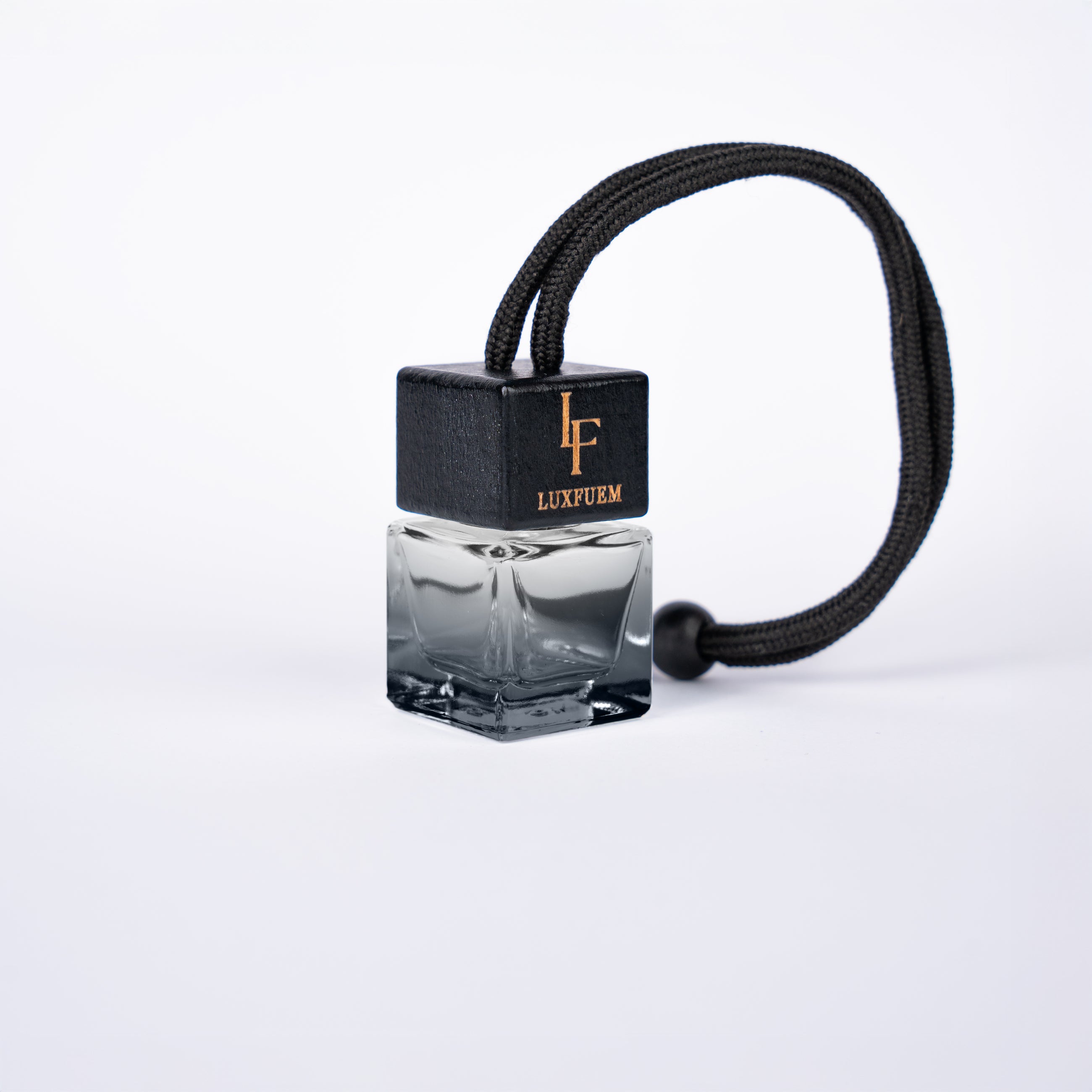 Premium Car Air Freshener Pendant - Grey Bottle