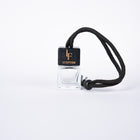 Premium Autoduftanhänger - Transparente Flasche