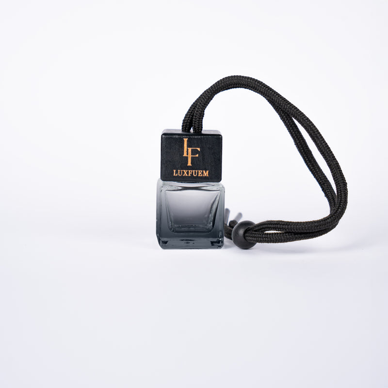 Premium Autoduftanhänger - Graue Flasche
